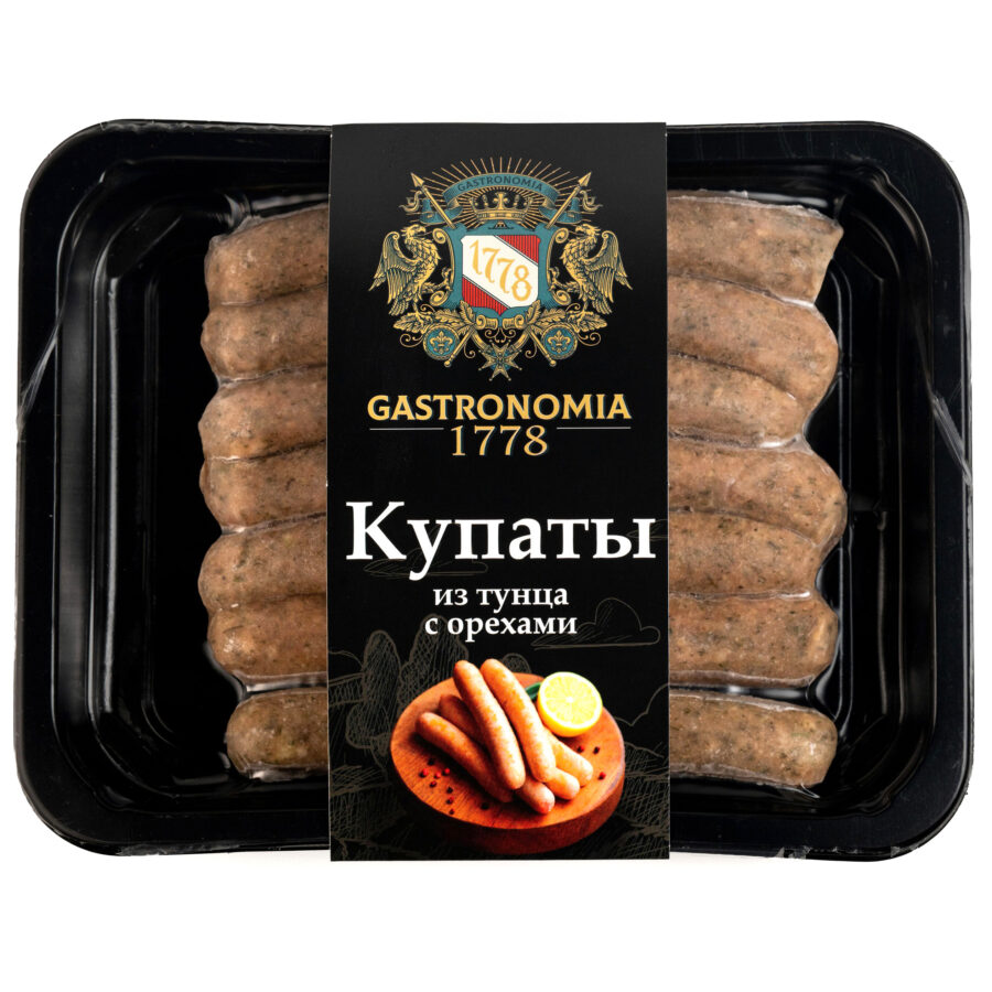 Купаты из тунца с орехами Гастрономия 1778